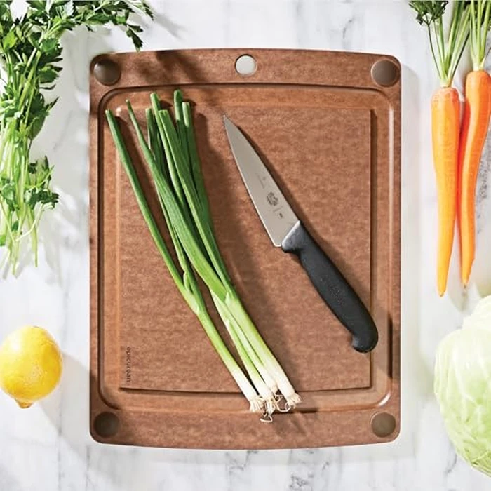 Epicurean All-in-One 14.5" x 11.25" Cutting Board in Nutmeg by Epicurean - Image 2