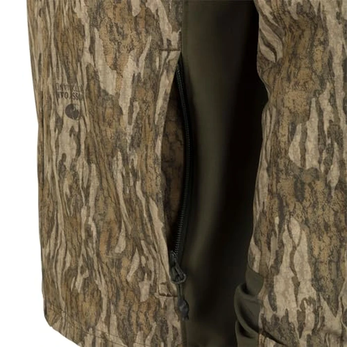 Drake Waterfowl Men's Rain Brake Lightweight Waterproof Outdoor Jacket w/Adjustable Hood, Drawcord Waist & Zippered Pockets, Bottomland, Small by Drake Waterfowl - Image 6