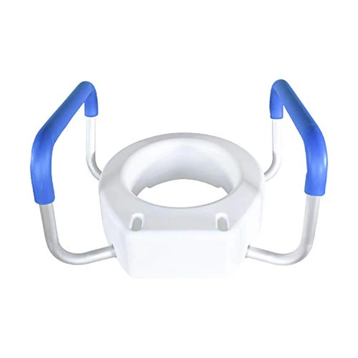 PCP Raised Toilet Seat, 4 Inch Lift, Elevated Height, Removable Arms, Injury Recovery Handicapped by PCP - Image 5