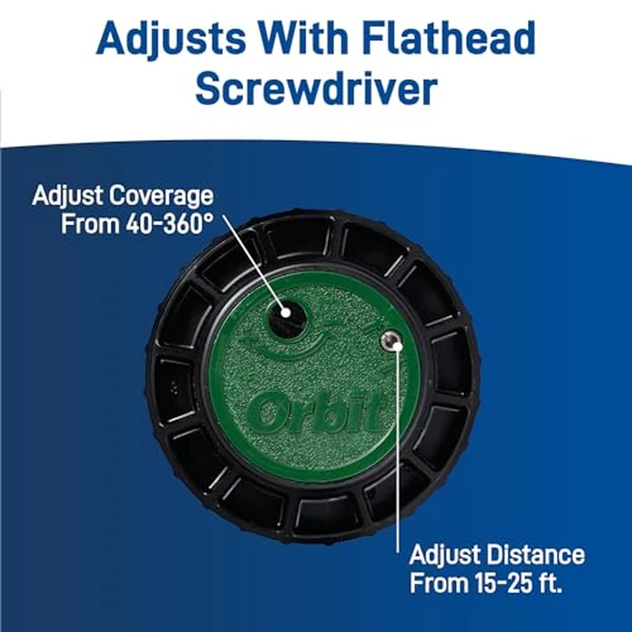 Orbit Watermaster 55461 Voyager 4-Inch Adjustable Pop-Up Gear Drive Sprinkler Head, 2-Pack by Orbit - Image 5