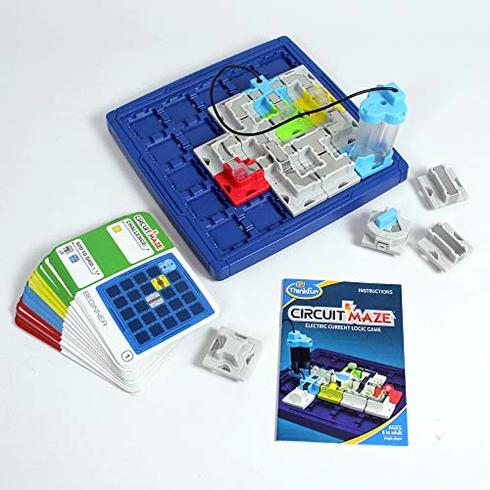 ThinkFun Circuit Maze Game - Brain-Boosting STEM Toy | Teaches Circuitry Through Engaging Gameplay | Toy of The Year Finalist | Ideal for Boys and Girls Age 8 and Up by ThinkFun - Image 2
