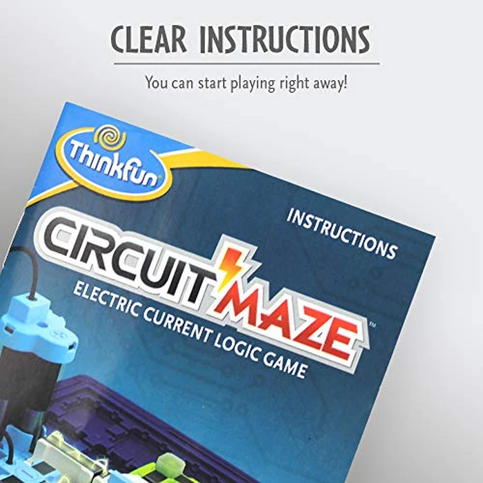 ThinkFun Circuit Maze Game - Brain-Boosting STEM Toy | Teaches Circuitry Through Engaging Gameplay | Toy of The Year Finalist | Ideal for Boys and Girls Age 8 and Up by ThinkFun - Image 4