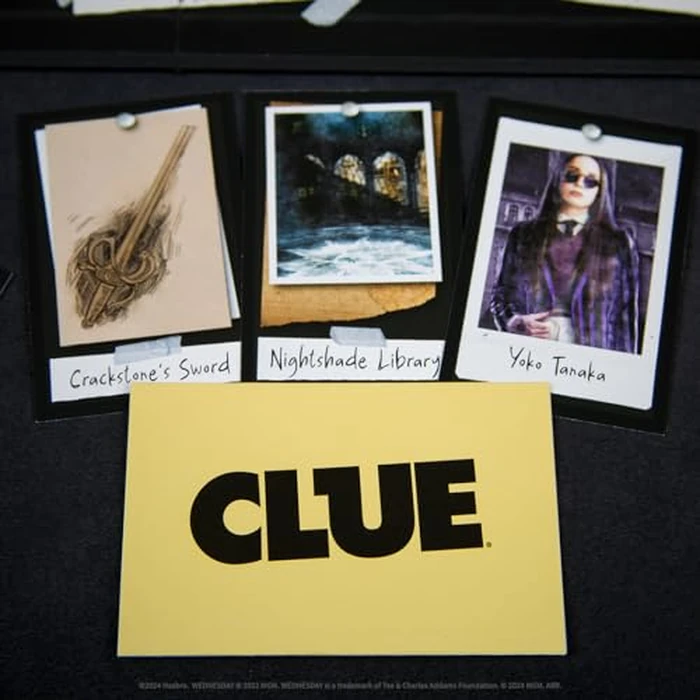 CLUE: Wednesday | Classic Board Game Inspired by The Netflix Original Series | Solve The Mystery at Nevermore Academy with Friends and Family | Officially Licensed Merchandise | 2-6 Players | Ages 8+ by USAOPOLY - Image 6