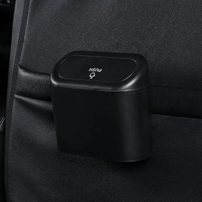 Accmor Car Trash Can with Lid, Mini Auto Dustbin Garbage Organizer Holder 2 Packs, Automotive Storage Container Bin with 60 Pcs Bags for Vehicle, Home, Office by Accmor - Image 8