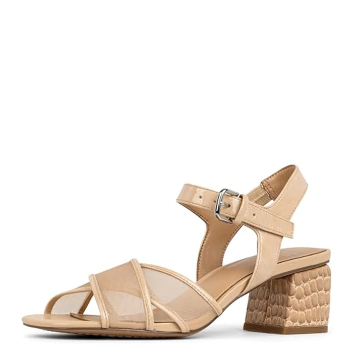 Donald Pliner Women’s Joel Heeled Sandal, 2” Heel Sandals for Women, Adjustable Buckle Dress Shoes by Donald J Pliner - Image 1