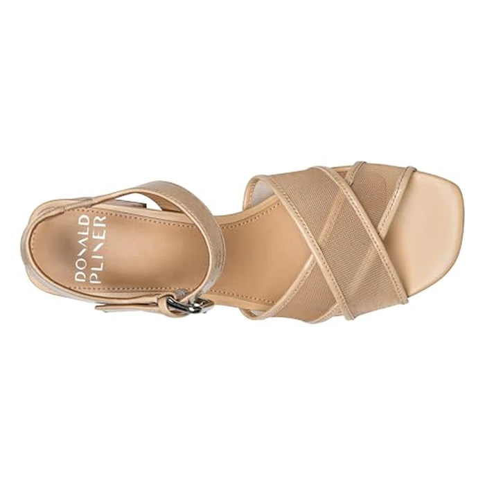 Donald Pliner Women’s Joel Heeled Sandal, 2” Heel Sandals for Women, Adjustable Buckle Dress Shoes by Donald J Pliner - Image 6