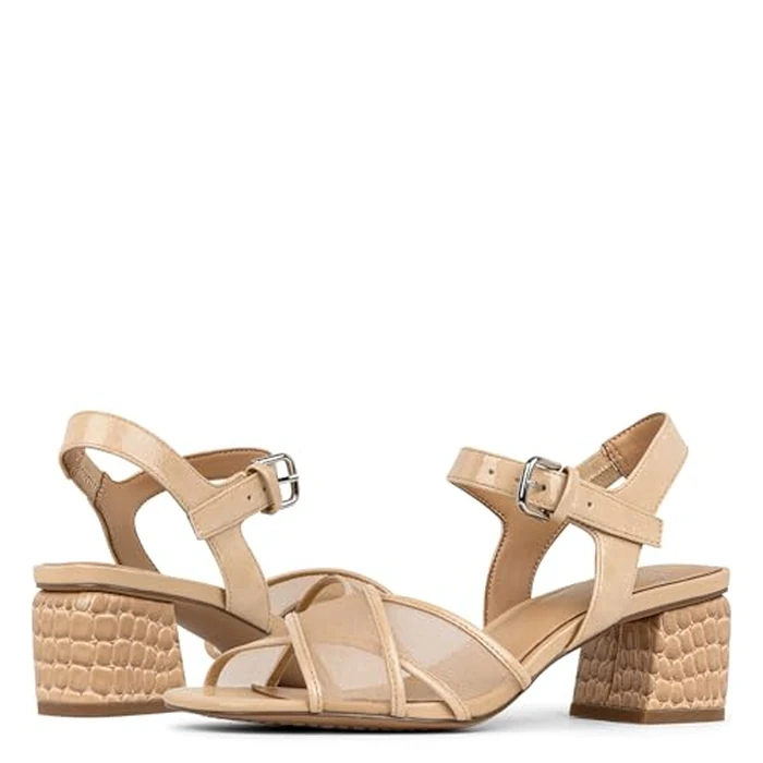 Donald Pliner Women’s Joel Heeled Sandal, 2” Heel Sandals for Women, Adjustable Buckle Dress Shoes by Donald J Pliner - Image 8