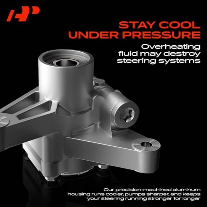 A-Premium Power Steering Pump, with Reservoir & Pulley, Compatible with Mercedes-Benz Sprinter 2500 2014-2017, Sprinter 3500 2014-2017, L4 2.1L Diesel, Replace # A0064666601, 006466660180 by A-premium - Image 6