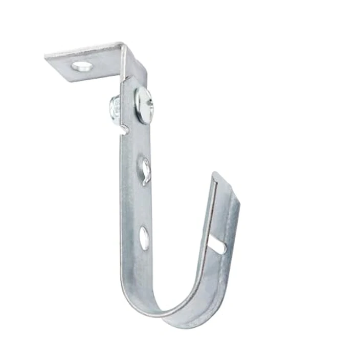 Abeicy 20 Pack 3/4" Heavy Duty J Hooks, Wire Support J-Hook with L Clip for Hanging Cables & Wires Management Mounts to Ceilings Beams by Abeicy - Used - Very Good condition - US$22.11