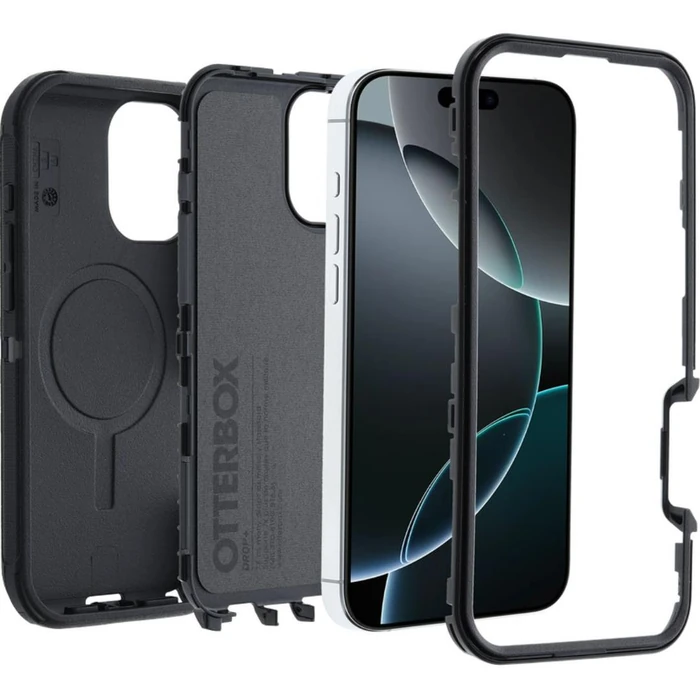 OtterBox Defender Series Pro Phone Case with MagSafe for iPhone 16 Pro Max - Black by OtterBox - Image 7