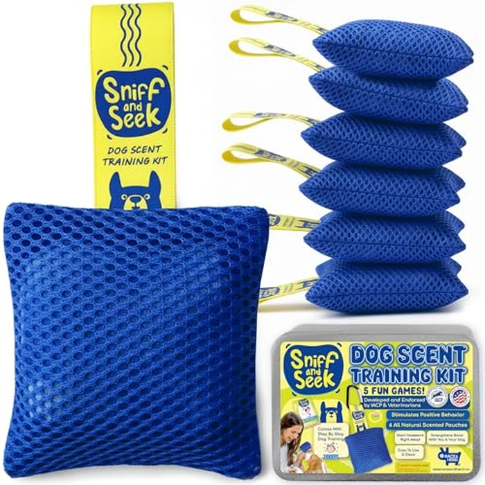 Race&Herd Original Dog Scent Training Kit, Scent Work Training Kit for Dogs - Nosework for Dog Mental Stimulation Agility Training Equipment for Dogs, Brain Games Smell Training Kit for Loss of Smell by Race&Herd - Image 1