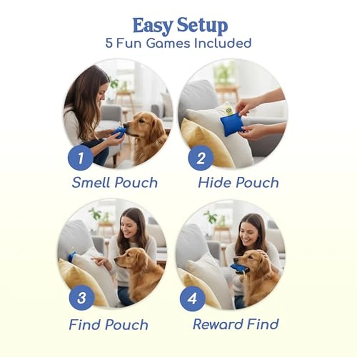Race&Herd Original Dog Scent Training Kit, Scent Work Training Kit for Dogs - Nosework for Dog Mental Stimulation Agility Training Equipment for Dogs, Brain Games Smell Training Kit for Loss of Smell by Race&Herd - Image 9
