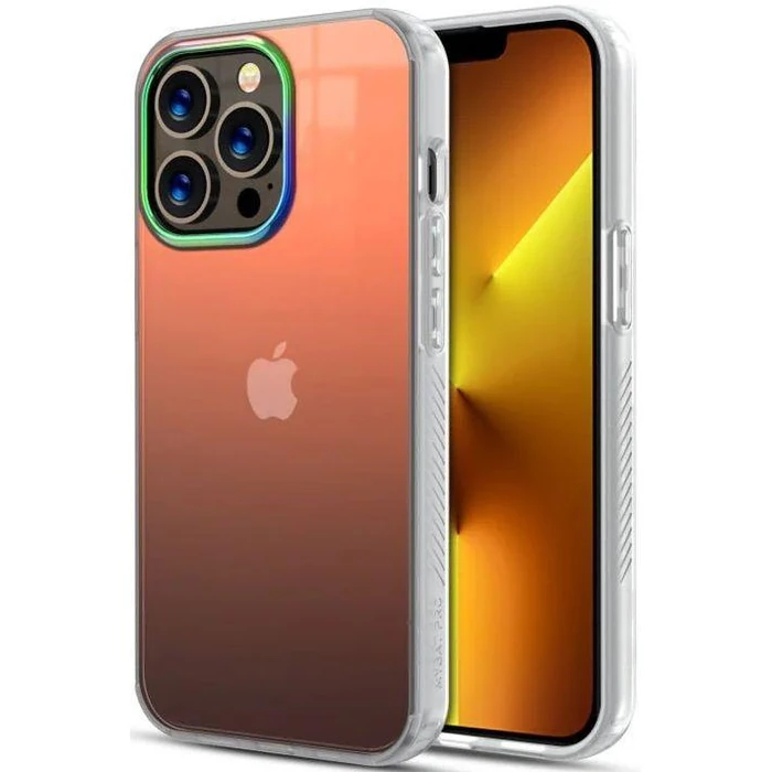 MyBatPro Mood Series Slim Cute Clear Crystal Phone Case for iPhone 13 Pro Max - Matte Reflection by MyBatPro - Refurbished - Brand New condition