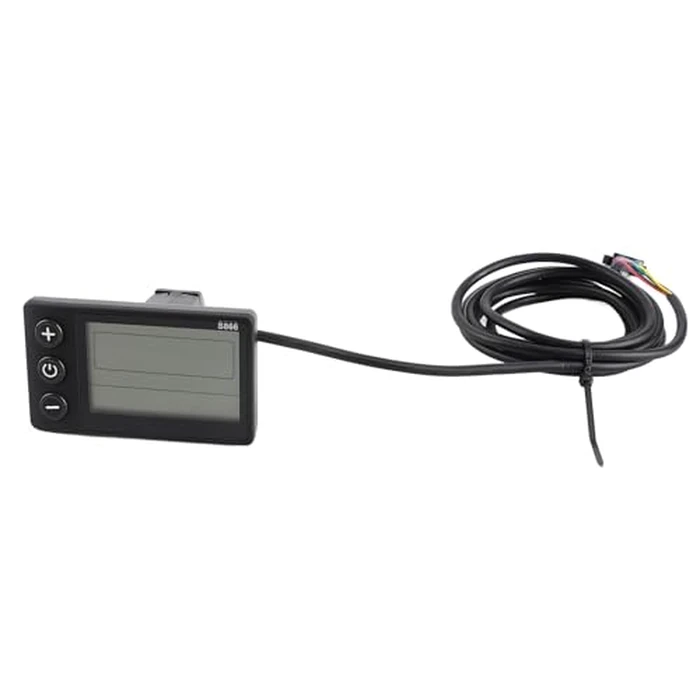 Electric Bike LCD Display, S866 Waterproof Cycle Bike Computer 24V 36V 48V Electric Scooter Control Panel with SM Plug for Electric E-Bike by VGEBY - Used - Like New condition - CA$14.45