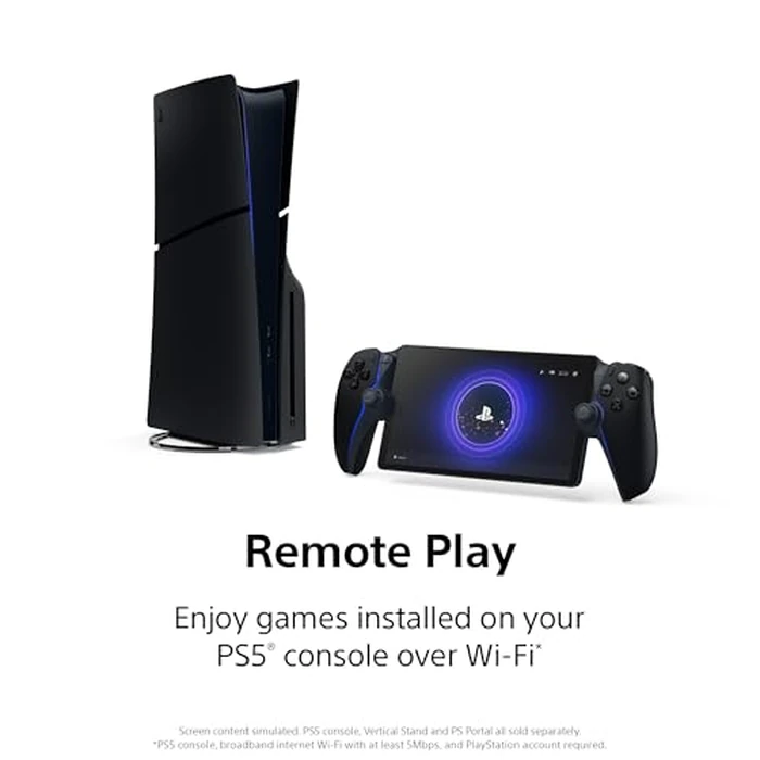 PlayStation Portal Remote Player - Midnight Black - For PlayStation 5 by PlayStation - Image 2