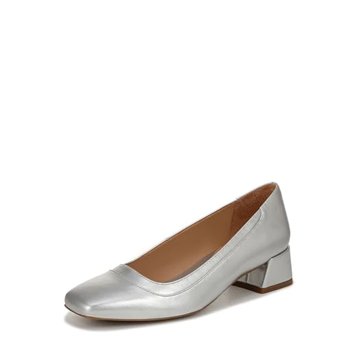 Naturalizer Women's Huntley Pump, Silver Metallic, 10 by Naturalizer - Used - Good condition - CA$41.40