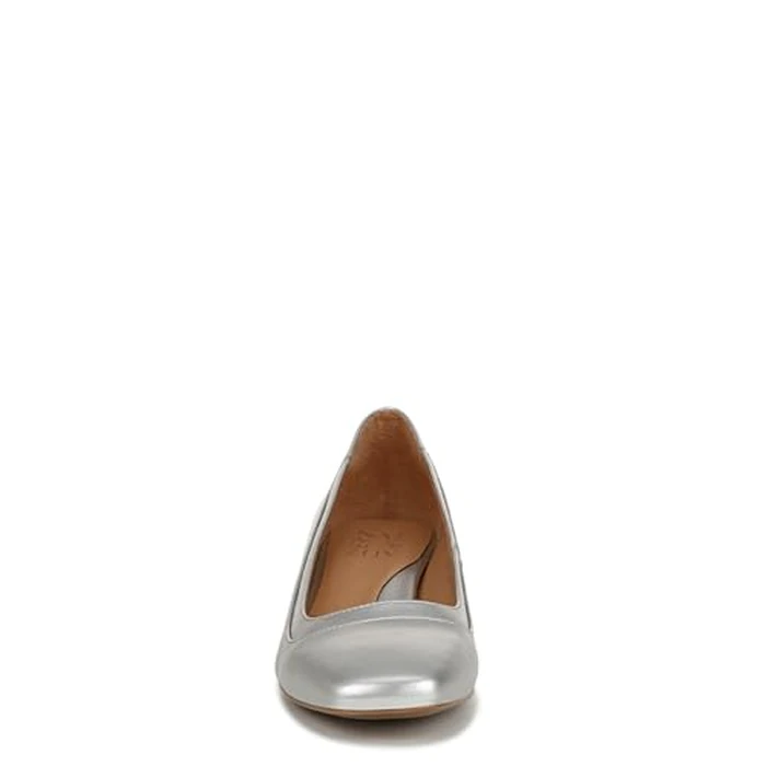 Naturalizer Women's Huntley Pump, Silver Metallic, 10 by Naturalizer - Image 3