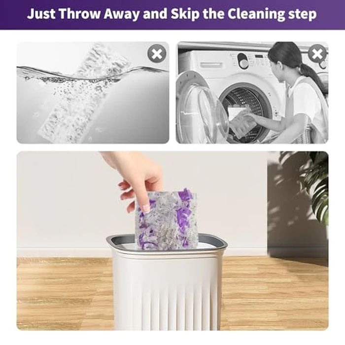 BYOFI 40 Pack Disposable Mopping Pads Refills for Swiffer PowerMop Multi-Surface,Swiffer Mop Pad Replacement Kit for Floor Cleaning by BYOFI - Image 6