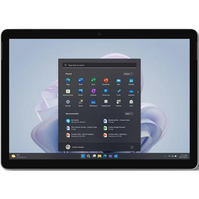 Microsoft Surface Go 4 - 64GB - WiFi - Intel Processor N200 3.7GHz - 8GB RAM - Platinum by Microsoft - Refurbished - Excellent condition - US$923.99