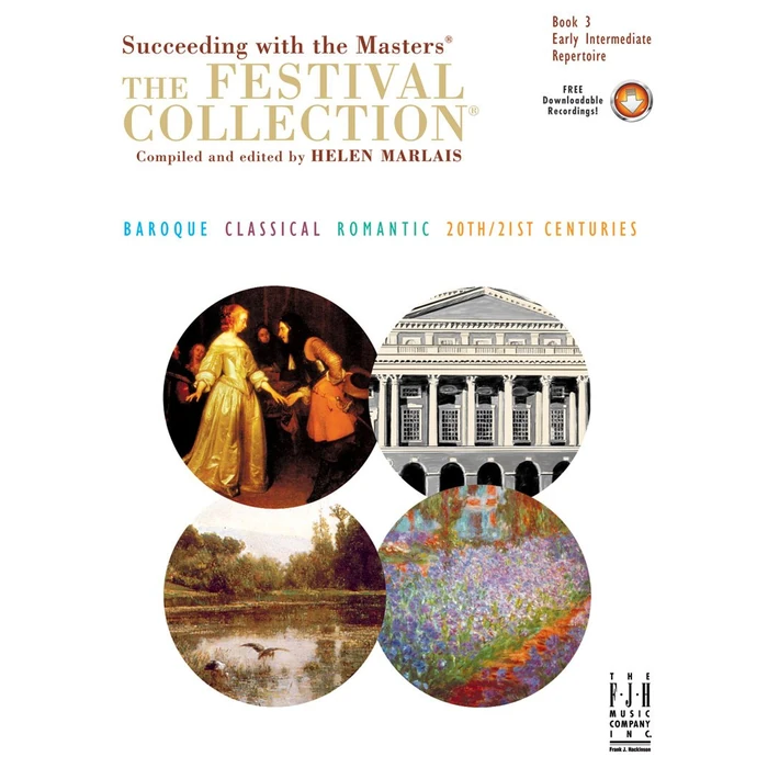 The Festival Collection, Book 3 (Succeeding with the Masters & The Festival Collection, 3) by Alfred Music - Used - Good condition - US$6.61