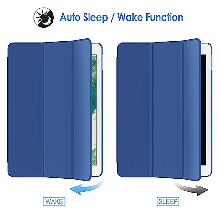 JETech Case for iPad (9.7-Inch, 2018/2017 Model, 6th/5th Generation), Smart Cover Auto Wake/Sleep (Navy) by JETech - Image 6