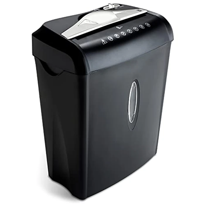 Aurora High Security Paper and Credit Card Shredder with 3.7-Gallon Wastebasket, 8-Sheet Cross-Cut with Basket by Aurora - Used - Good condition