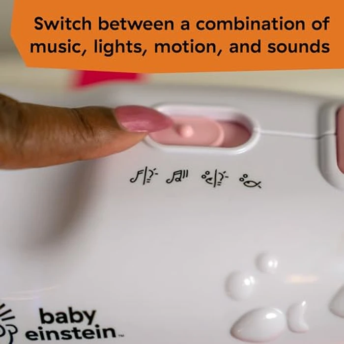 Baby Einstein Sea Dreams Soother Musical Crib Toy and Sound Machine, Pink, Newborn and up by Baby Einstein - Image 7