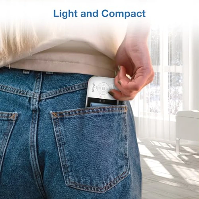 VTech VM819 Baby Monitor with Camera and Audio, 2.8” Screen Portable Baby Camera, Night Vision, 2-Way Audio, Temperature Sensor and Lullabies, Secure Transmission No WiFi, Ideal for Baby/Elderly/Pet by VTech - Image 6