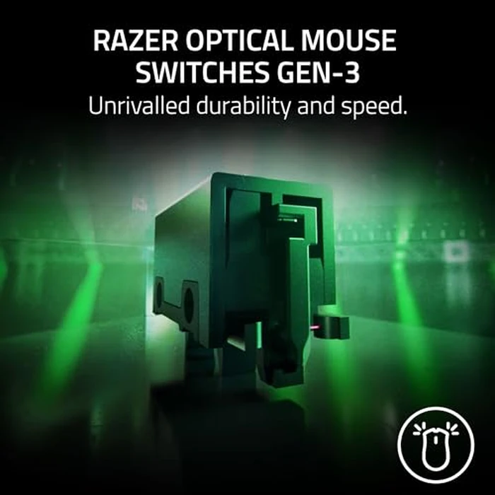 Razer Viper V3 Pro Wireless Esports Gaming Mouse: Symmetrical - 54g Lightweight - 8K Polling - 35K DPI Optical Sensor - Gen3 Optical Switches - 8 Programmable Buttons - 95 Hr Battery - Black by Razer - Image 7