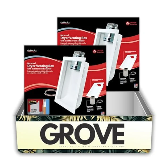 GROVE DVBOXKIT Dryer Vent Box by GROVE - Image 1