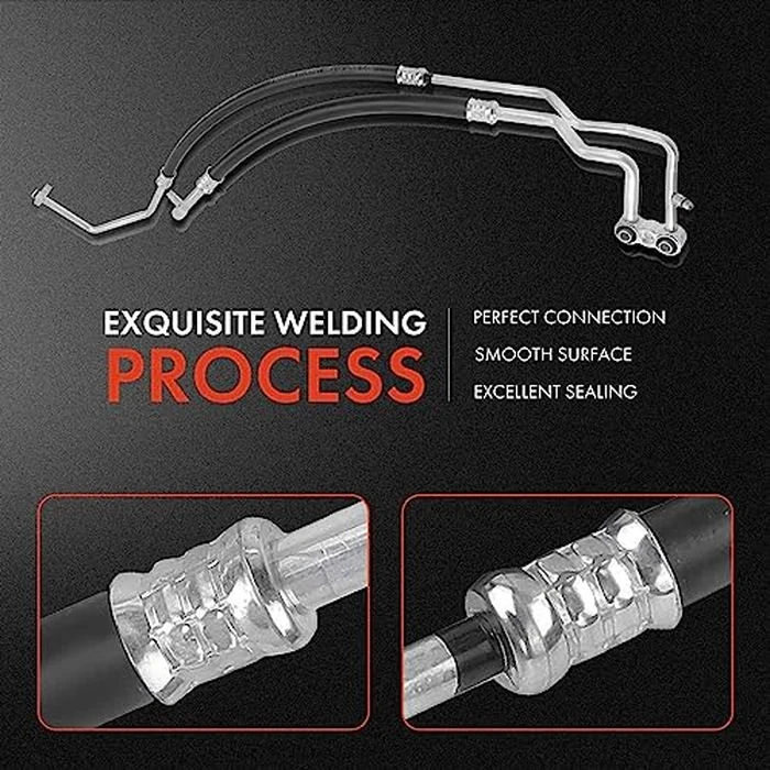 A-Premium A/C Suction Hose & Discharge Line Hose Assembly Compatible with Dodge Ram 1500/Ram 2500/Ram 3500, Petrol, Naturally Aspirated by A-Premium - Image 5