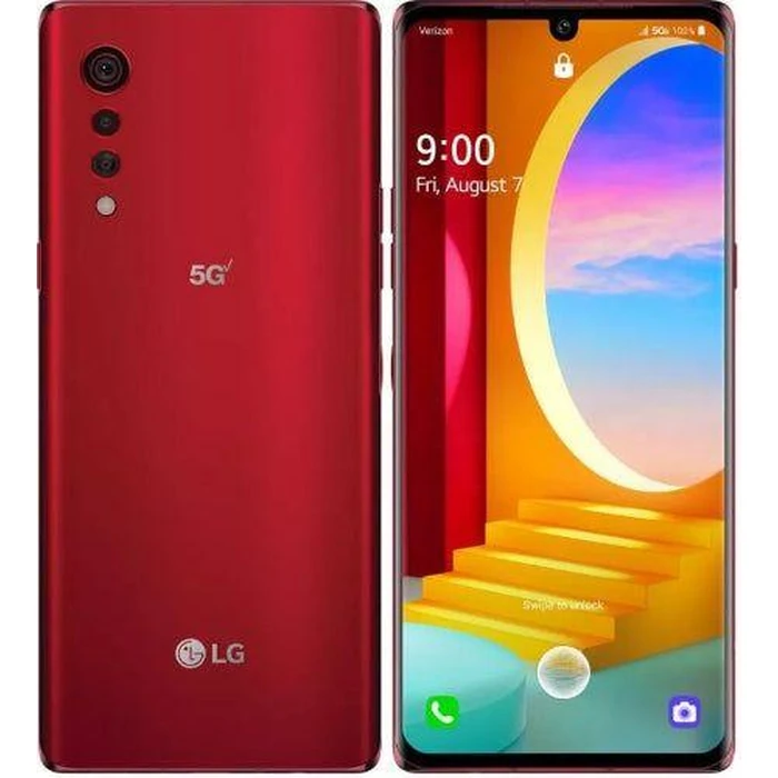 LG Velvet (5G) - 128GB - 6GB RAM - Red by LG - Refurbished - Excellent condition - CA$607.99