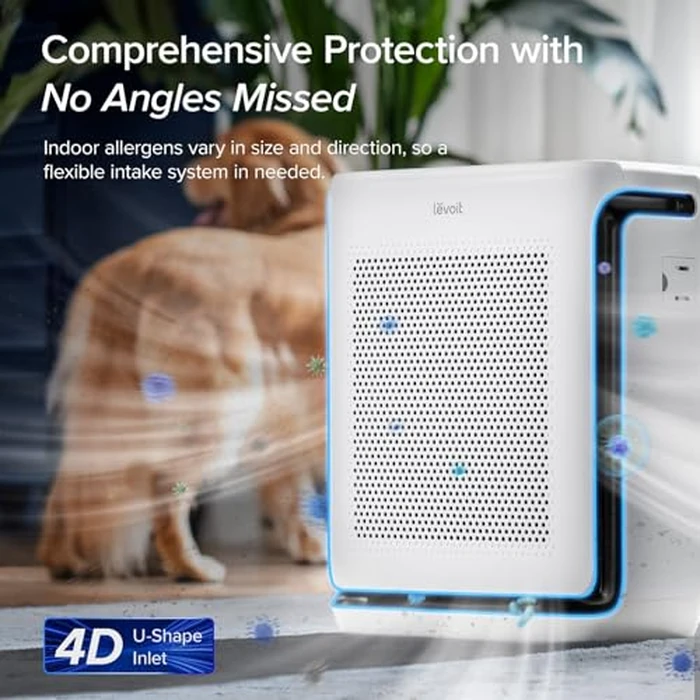 Levoit Air Purifiers for Large Room Home Up to 1875 ft² with Washable Filter, AHAM VERIFIED, Smart Control, HEPA Sleep Mode, Auto Mode, Removes Allergies, Pet Hairs, Smoke, Dust, Odors, Vital 200S-P by Levoit - Image 2