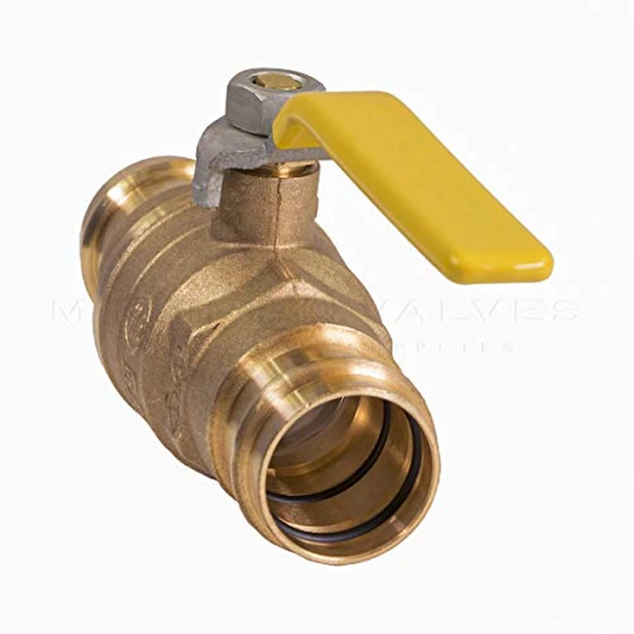 Midline Valve 532VLV012-5 Double-O-Ring Ball Valve with 1/2 in. Press Connections, Brass (Pack of 5) by Midline Valve - Image 5