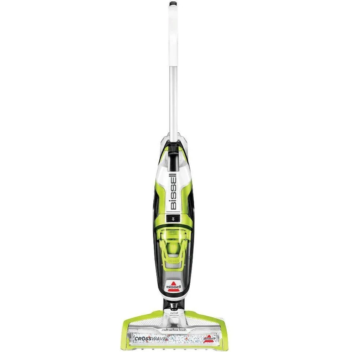 Bissell 1785A CrossWave All-in-One Multi-Surface Wet Dry Vacuum Cleaner - White/Green by Bissell - Refurbished - Excellent condition
