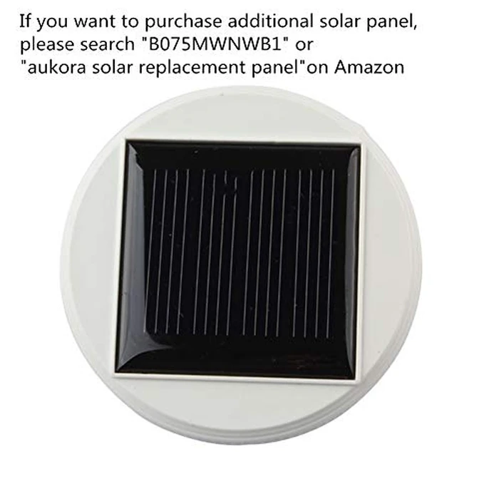Aukora Color Changing Solar Powered Glass Ball Garden Lights, Table Lamps Waterproof Night Light for Patio, Party, Yard, Room, Bar, Wine Cabinet, Outdoor/Indoor Decorations, Ideal Gift(Mosaic Glass) by Aukora - Image 8