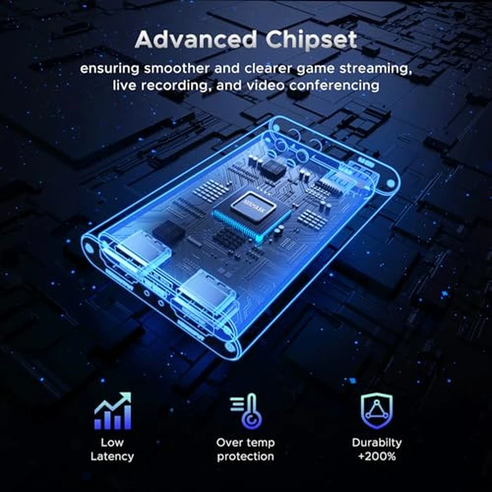 XIIXMASK Video Capture Card, USB 3.0 Capture Card 4K HDMI Loop-Out, 1080P 60FPS/2K 30FPS Video Game Capture for Works for PS5/Camera/PC by XIIXMASK - Image 5