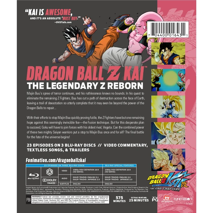 Dragon Ball Z Kai: The Final Chapters - Part 3 [Blu-ray] by Crunchyroll - Image 2