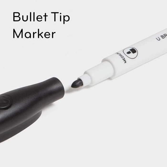 U Brands Locker Organizer and Decorating Kit, Back to School Essentials, Gold, 11-Piece, Includes Marble-Print Accessories, Mirror, Shelf, and More (4146U01-06) by U Brands - Image 6