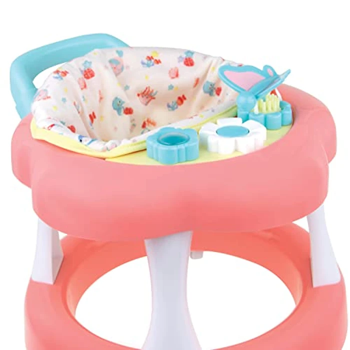 JC Toys - For Keeps Playtime! | Baby Doll Walker Gift Set | Fits Dolls up to 17" | Cloth Seat for easy use and Play Accessories | Ages 2+ by JC Toys - Image 5