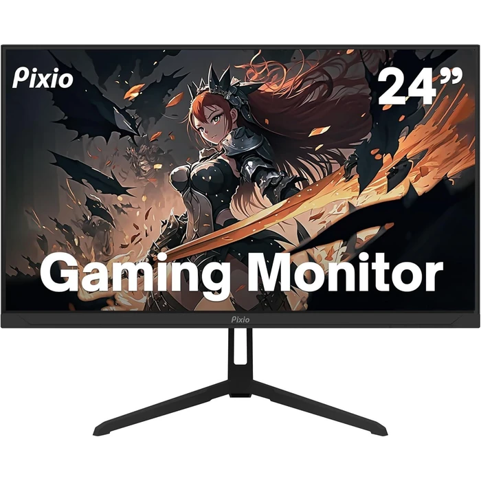 Pixio PX248 Wave Gaming Monitor 24" - Black - 24 Inch by Pixio - Refurbished - Excellent condition - US$121.98