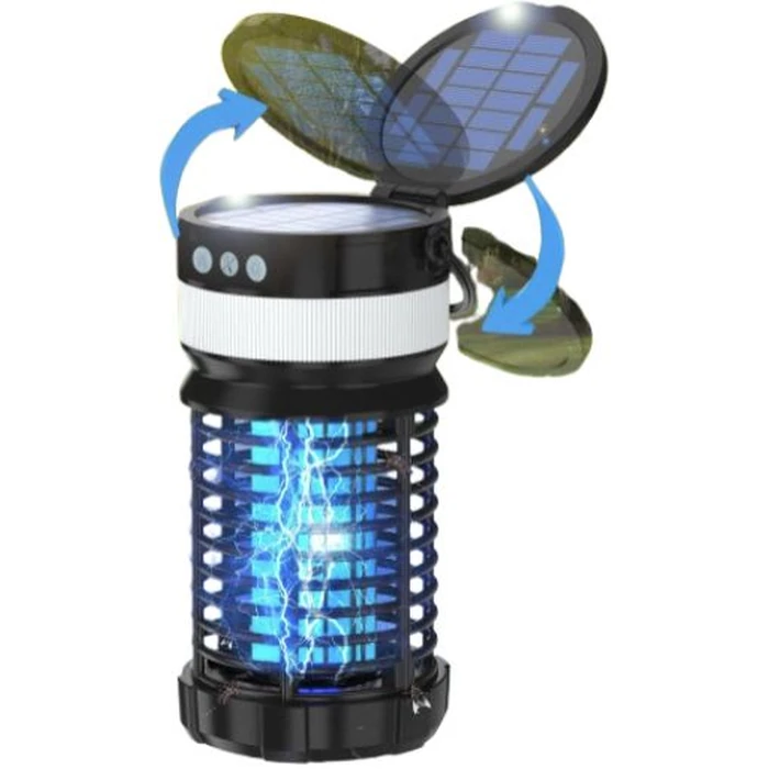 Iooo Solar Bug Zapper - Black by Iooo - Image 1