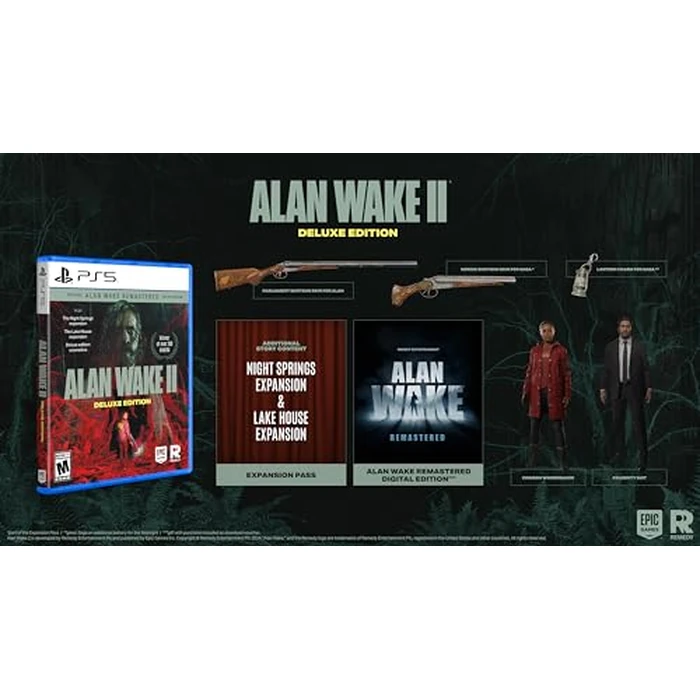 Alan Wake 2 Deluxe Edition - PlayStation 5 by Epic Games - Used - Very Good condition