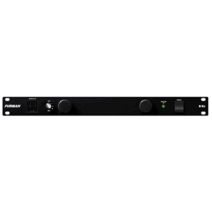 Furman M-8Lx Standard Level Power Conditioning, 15 Amp, 9 Outlets with Wall Wart Spacing, Pullout Lights by Furman - Image 1