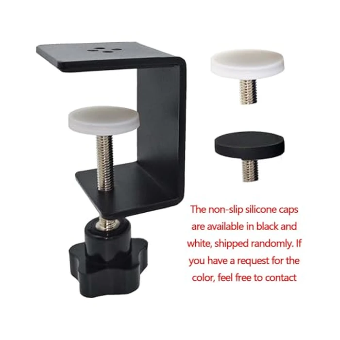 Jhanw 4 Pack Heavy Duty C Clamp & Desk Clamp | Wide Jaw Metal Woodworking Clamps, Adjustable Shelf Clamps for Desk Extension/Panel Work (Sturdy Multi-Purpose Clamping Tool) by Jhanw - Image 5