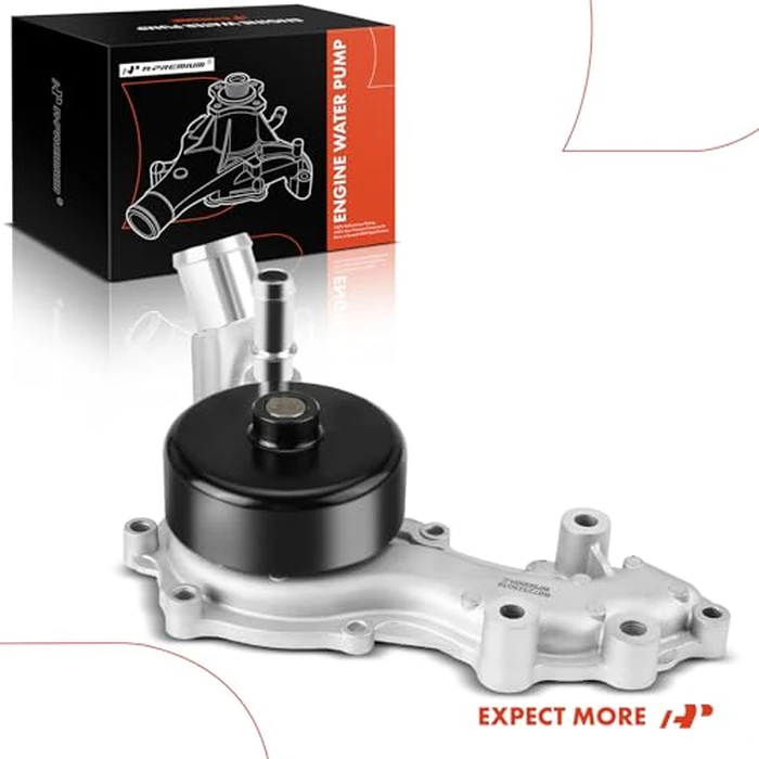 A-Premium Engine Water Pump W/Gasket Compatible with Jeep Wrangler 2012-2018, Wrangler JK 2018 - (DOHC 3.6L), 68079412AB, 68079412AC, 68079412AE by A-premium - Image 8