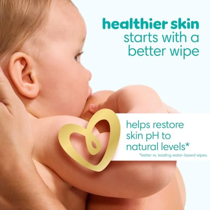 Pampers Baby Wipes, Sensitive, Water Based Wipe, Clinically Proven, Hypoallergenic, and Unscented for Babies, 336 Wipes Total (4 Flip-Top Packs) by Pampers - Image 4