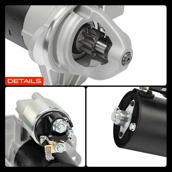 A-Premium Starter Motor Compatible with Mini Cooper 2002 2003 2004 2005 2006 2007 2008 L4 1.6L SOHC, 12V 0.9KW 9 Teeth Clockwise, Replace# SBO0176, 1489995, 12411489995 by A-premium - Image 9