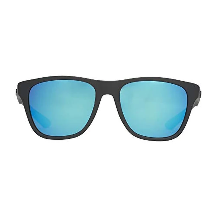 HUK Sunglasses, Polarized Lens Eyewear with Performance Frames, Fishing, Sports & Outdoors Sunglasses, (Swivel) Blue Mirror / Matte Black, Medium by HUK - Image 3