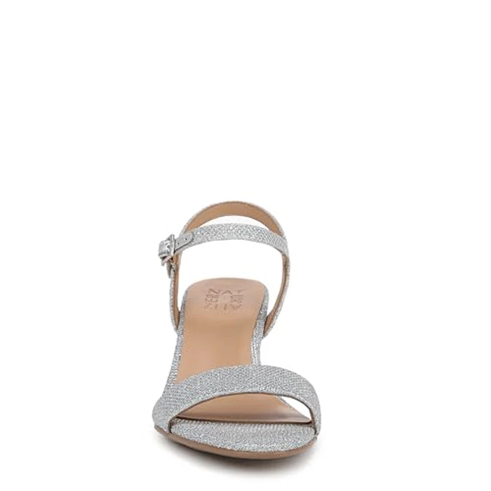 Naturalizer Women's, Bristol Sandal, Silver Metallic Fabric, 11 by Naturalizer - Image 2